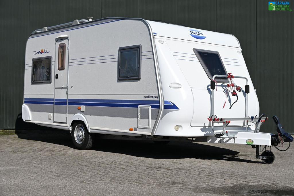 Hobby Excellent Easy 460 UFe |Mover|Opbl. voortent|Bovag26, Caravans en Kamperen, Kachel, Rondzit, Hobby, Bedrijf