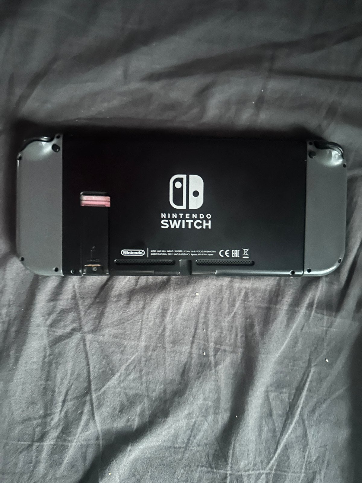 Nintendo Switch (grijs) met 5 spellen en accessoires, Met games, Met 2 controllers, Ophalen of Verzenden, Zo goed als nieuw