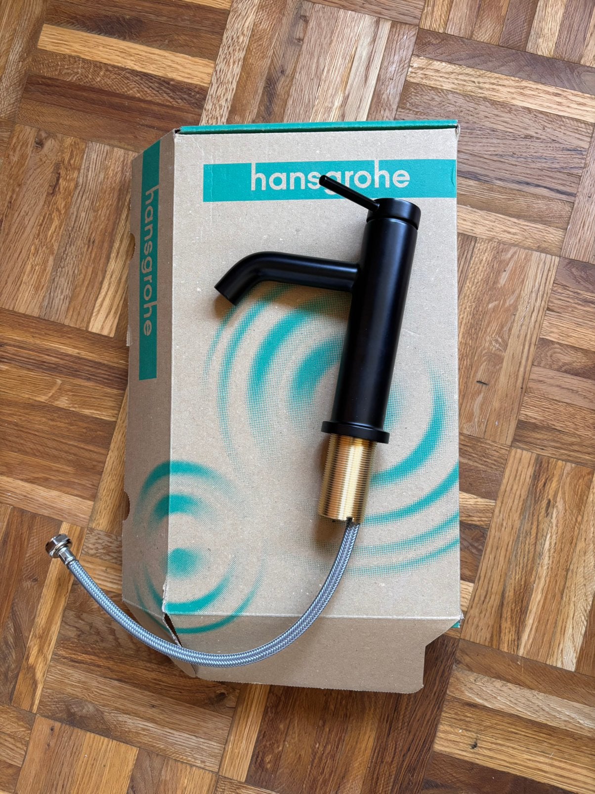 Hansgrohe Tecturis S fonteinkraan 80 nieuw  in doos, Ophalen of Verzenden, Nieuw, Koper, Kraan