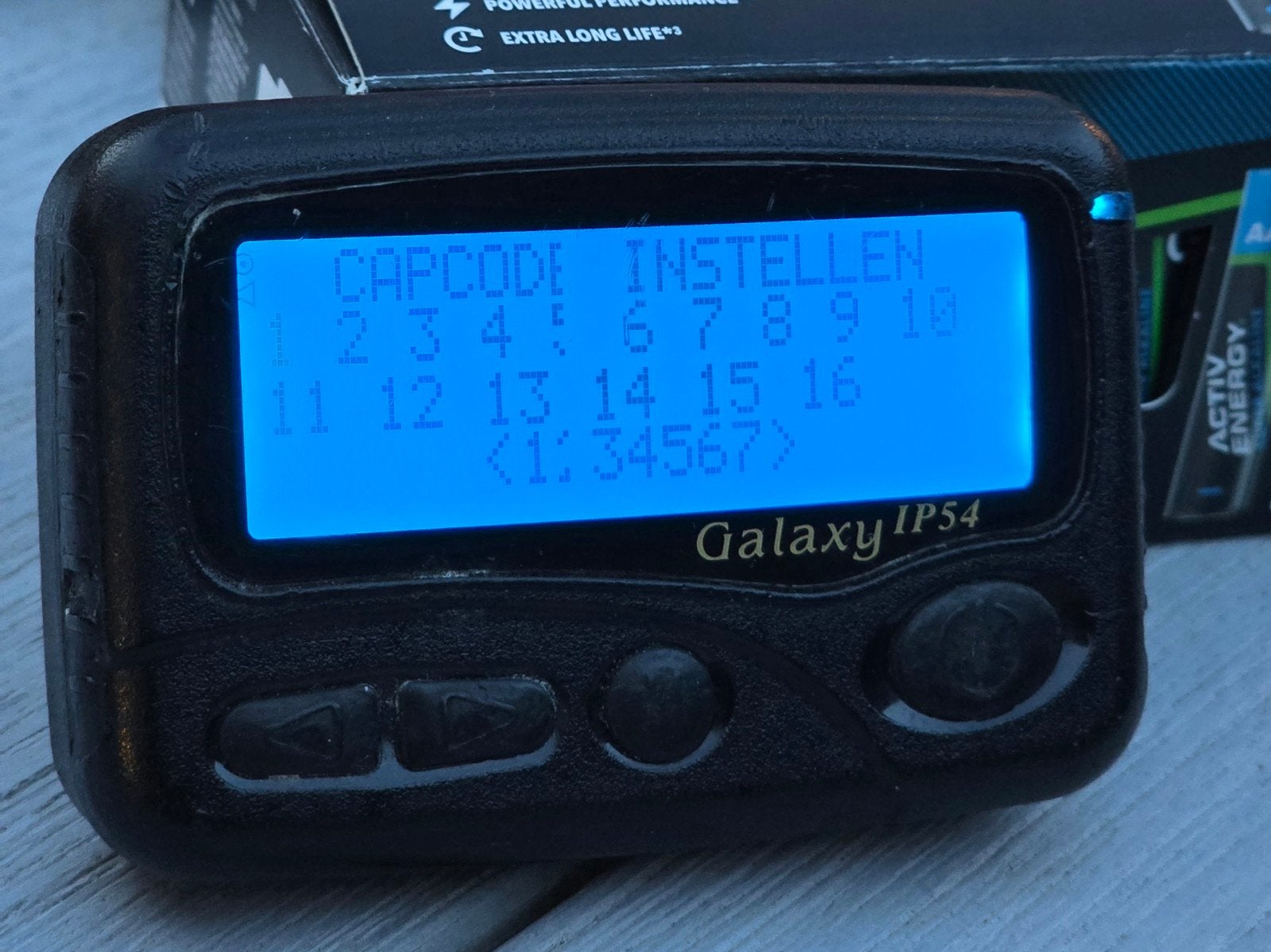 P2000 pager Galaxy 9.0 (Losse pager) IP54, Ophalen of Verzenden, Ontvanger