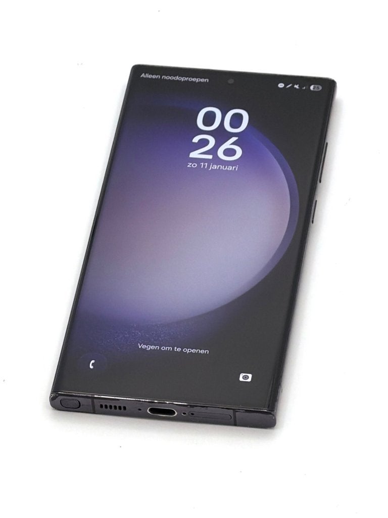 Zeer Nette Samsung Galaxy S23 Ultra Black 256GB, goede accu!, Gebruikt, Apple, ., Zwart