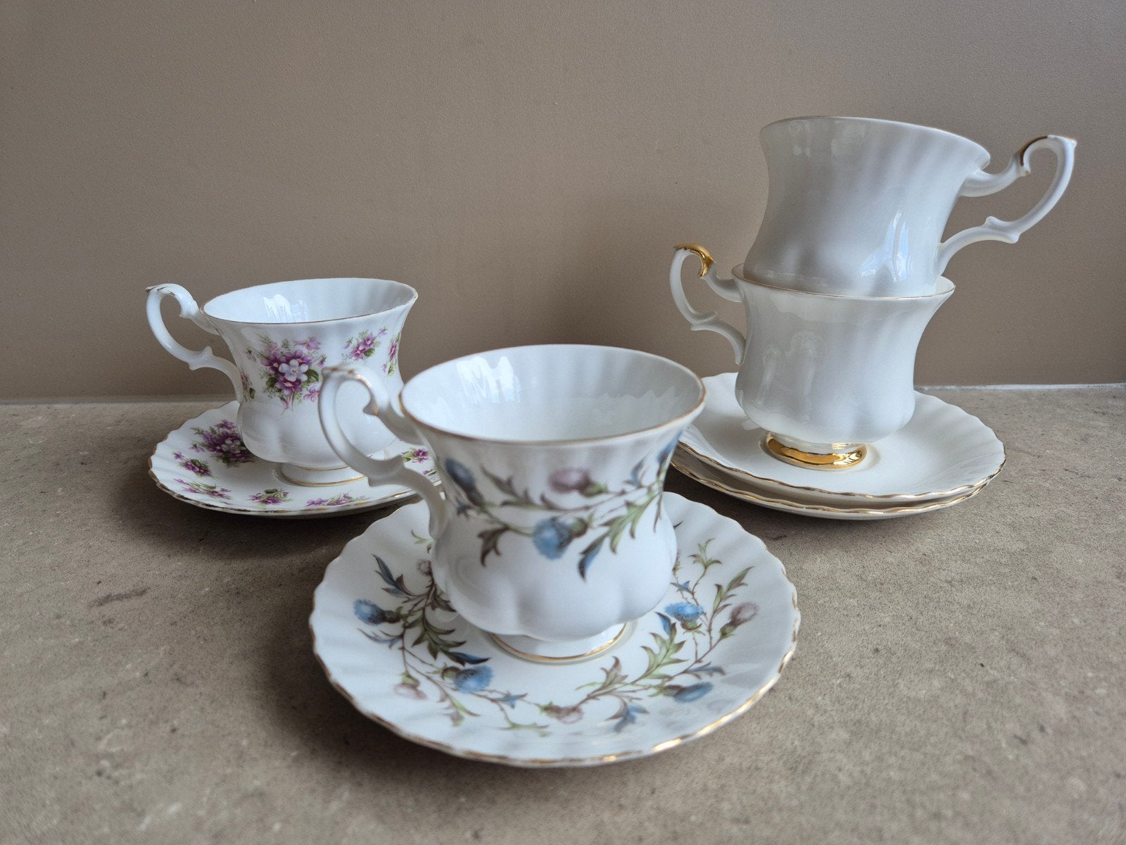 Royal Albert koffiekopjes - Diverse patronen, Ophalen of Verzenden