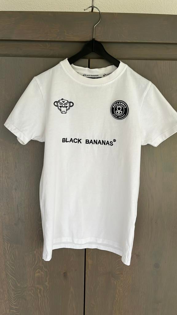 Black Bananas shirt XS Off with, Ophalen of Verzenden, Zo goed als nieuw, Maat 46 (S) of kleiner, Wit