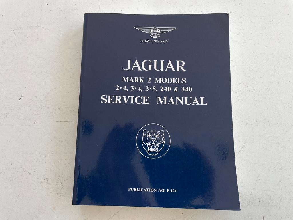 Jaguar Mark 2 Service Manual, Ophalen of Verzenden