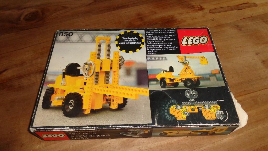 lego technic 850  heftruck, Kinderen en Baby's, Speelgoed | Duplo en Lego, Gebruikt, Lego, Ophalen of Verzenden, Complete set