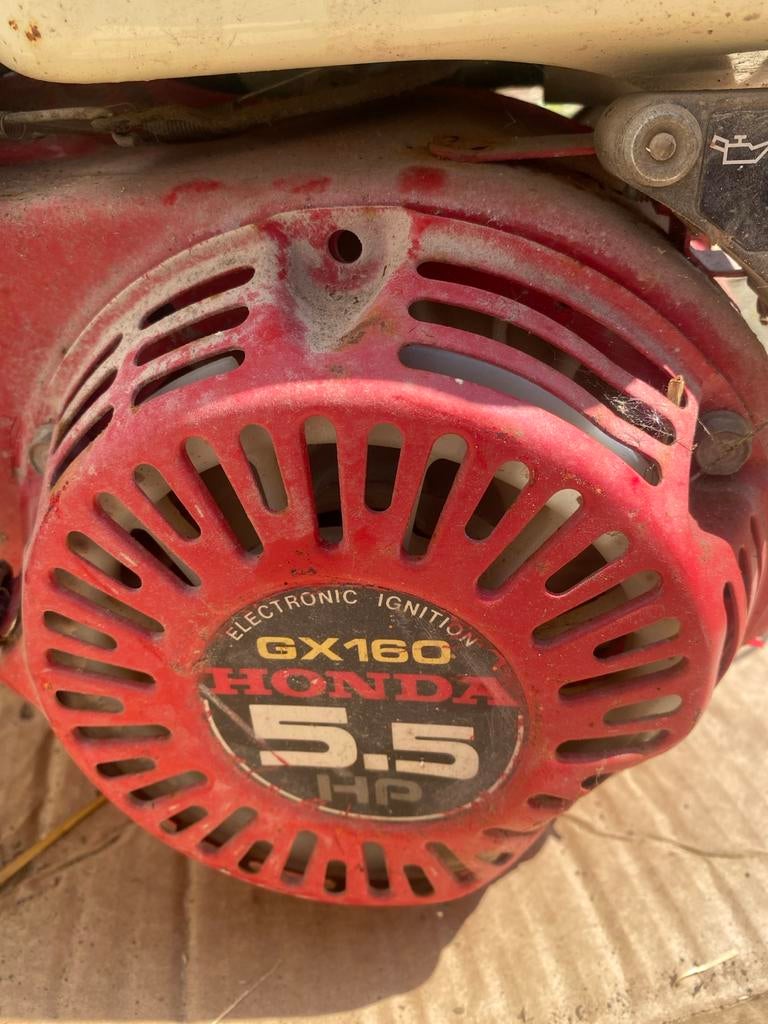 Honda GX160 5.5 HP Benzinemotor, Ophalen of Verzenden, Gebruikt, Benzinemotor, 1800 rpm of meer