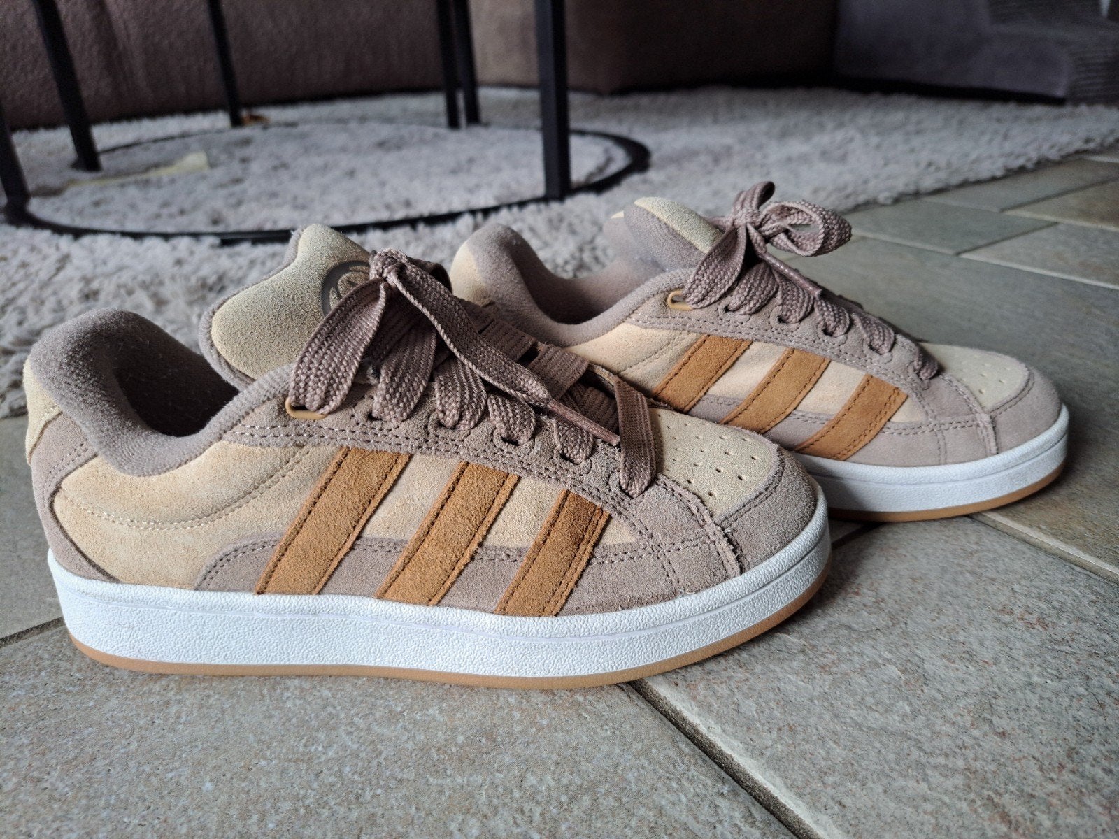 Adidas campus sneakers maat 38 bruin beige, Kleding | Dames, Schoenen, Adidas, Beige, Ophalen of Verzenden, Sneakers of Gympen
