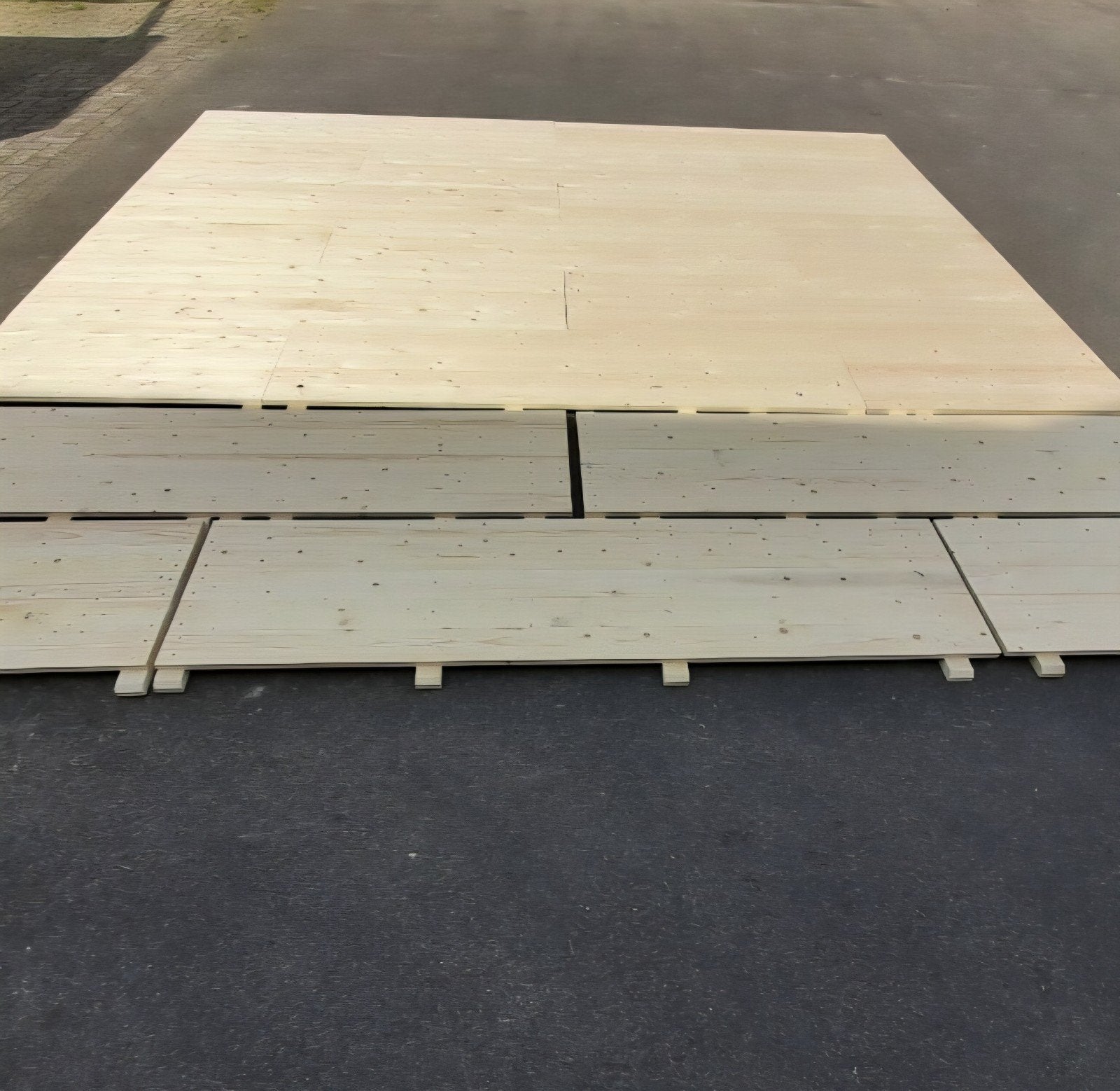 HOUTEN VLOER TE HUUR INCL LEGGEN € 4,80 P/V METER, Ophalen of Verzenden, Overige