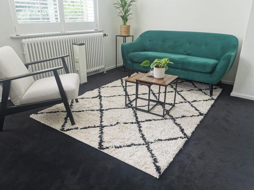 Groene velvet bank - Zo goed als nieuw!, Ophalen, 150 tot 200 cm, Tweepersoons, 75 tot 100 cm