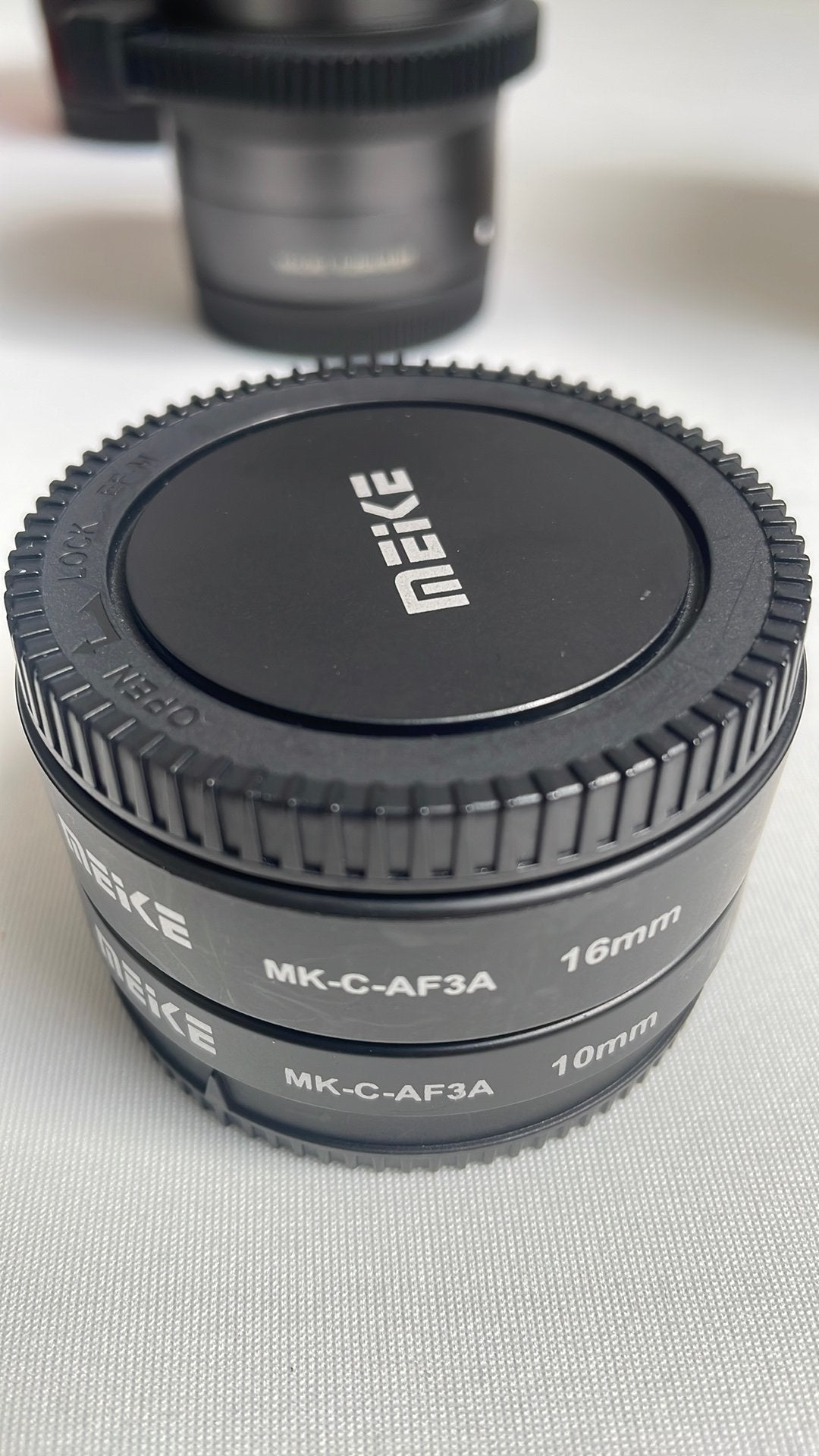 Meike MK-CAF3-A macro extension tubes voor Canon M-serie, Audio, Tv en Foto, Fotografie | Lenzen en Objectieven, Overige merken