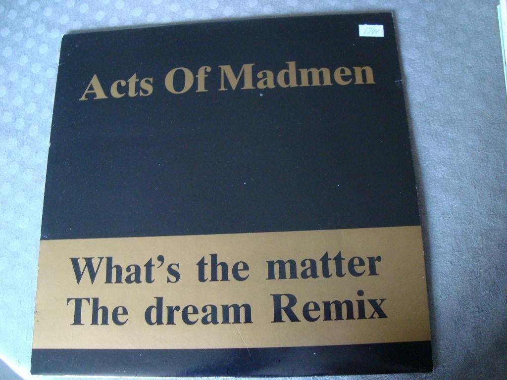 Acts of madmen, Ophalen of Verzenden, Zo goed als nieuw, 12 inch