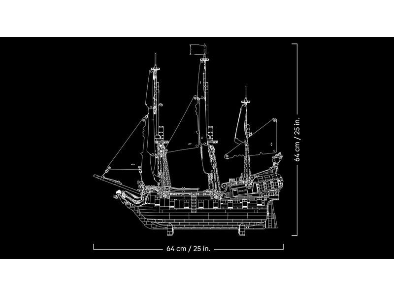 LEGO 10365 - Captain Jack Sparrow's Pirate Ship - Nieuw, Lego, Nieuw, Complete set, Ongeopend/sealed