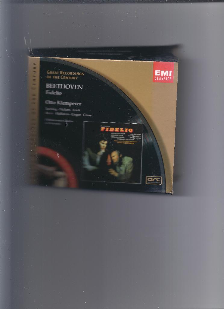 LvBeethoven Fidelio 2cd box, boekje 1962 1964 Otto Klemperer, Ophalen of Verzenden, Romantiek, Zo goed als nieuw, Opera of Operette