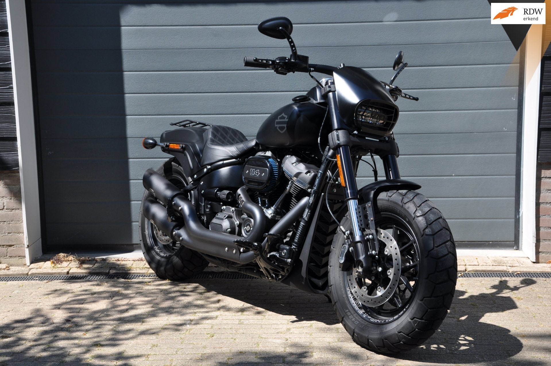 Harley Davidson FXFBS Softail Fat Bob 114 5HD Jekill & Hide, LED Verlichting, Chopper, Bedrijf, Meer dan 35 kW