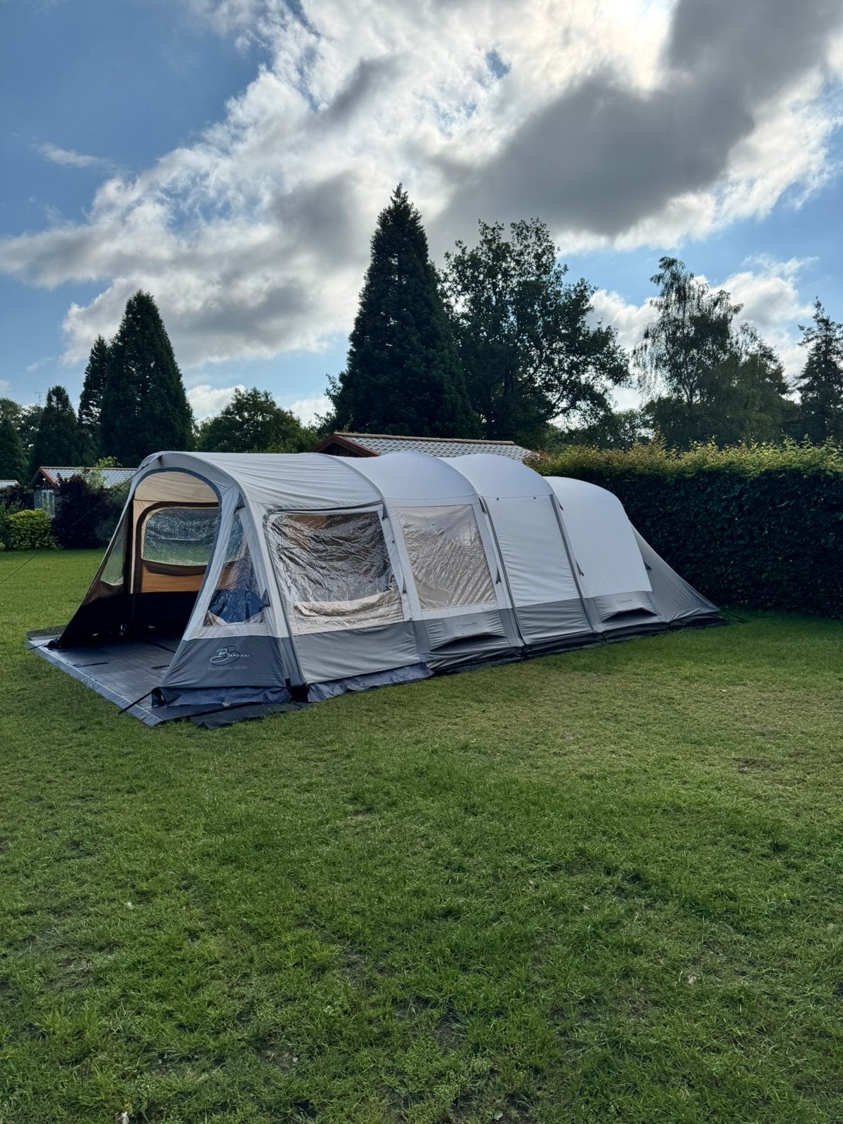 Tunnel tent Bardani royal prestige 440rsc, Caravans en Kamperen, Ophalen of Verzenden, Gebruikt, Tot en met 6