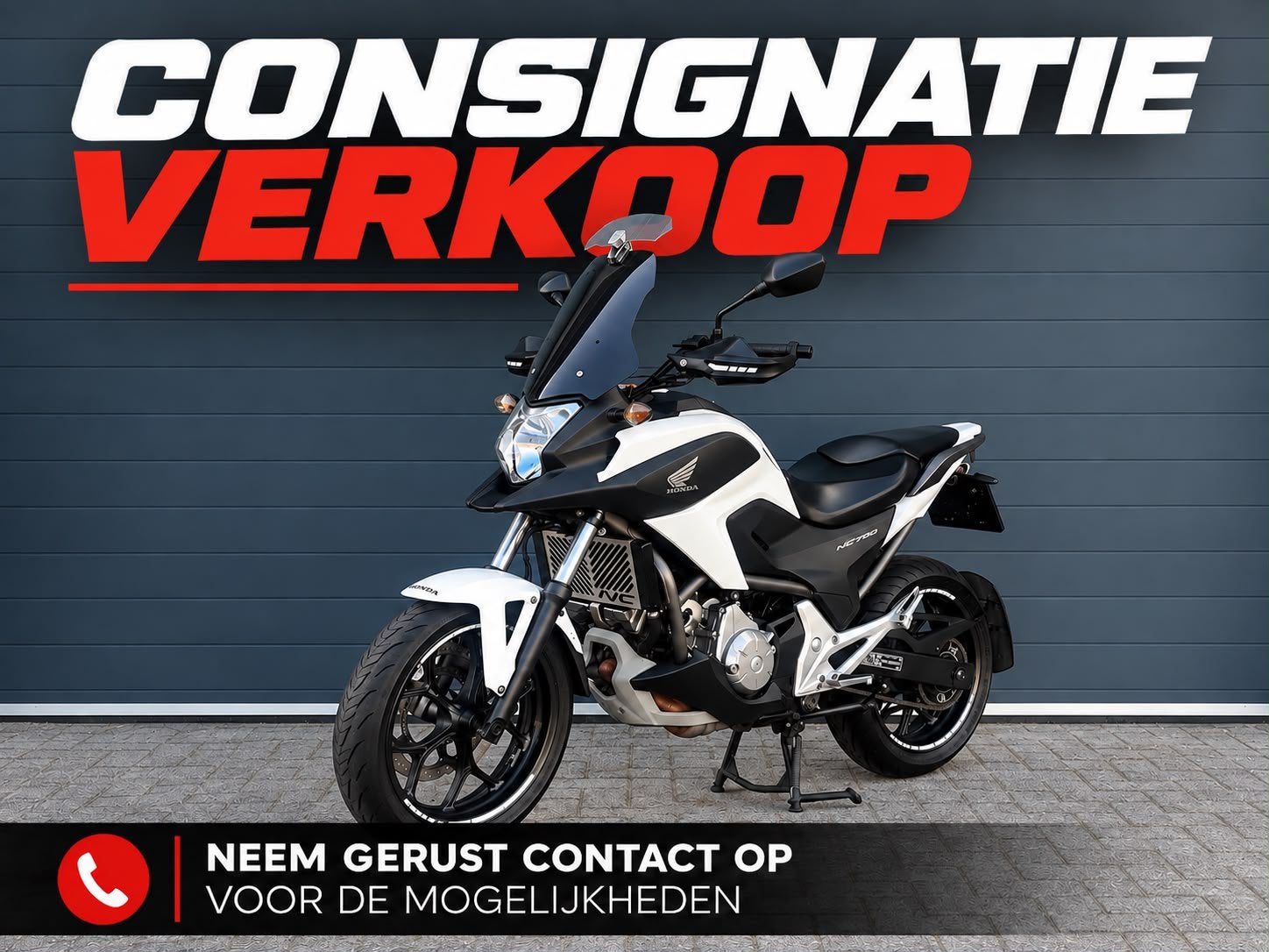 MOTOR VERKOPEN IN CONSIGNATIE?, Ophalen