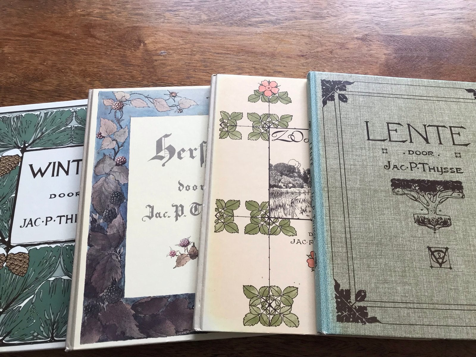 Jac. P. Thijsse - De vier jaargetijden (Lente, Zomer, Herfst, Boeken, Ophalen of Verzenden, Gelezen, Natuur algemeen