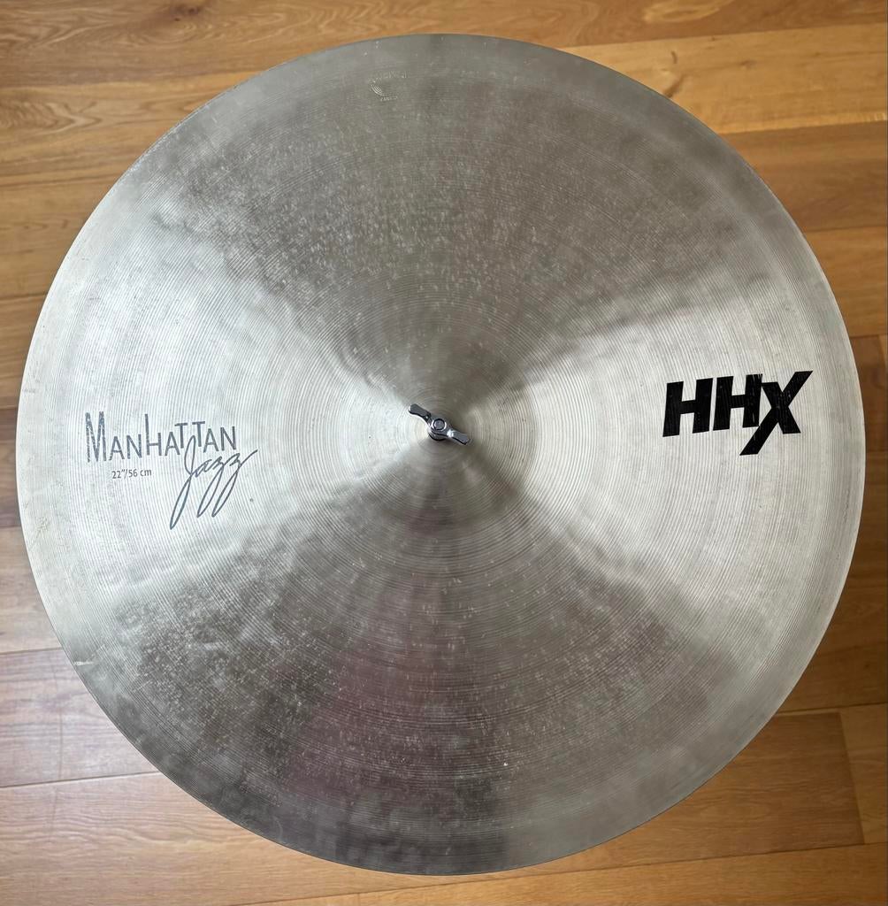 Sabian HHX 22" Ride Manhattan Jazz, Muziek en Instrumenten, Drumstellen en Slagwerk, Ophalen, Gebruikt, Overige merken