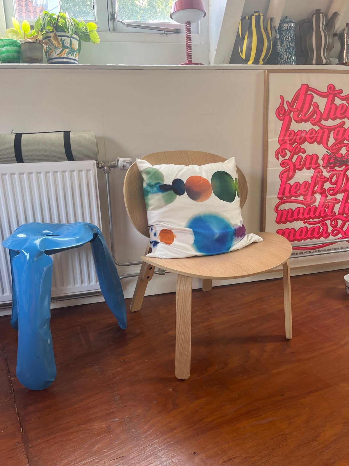 Ikea Fröset stoel - Stijlvolle houten stoel, Ophalen, Overige kleuren, Scandinavisch, Zo goed als nieuw