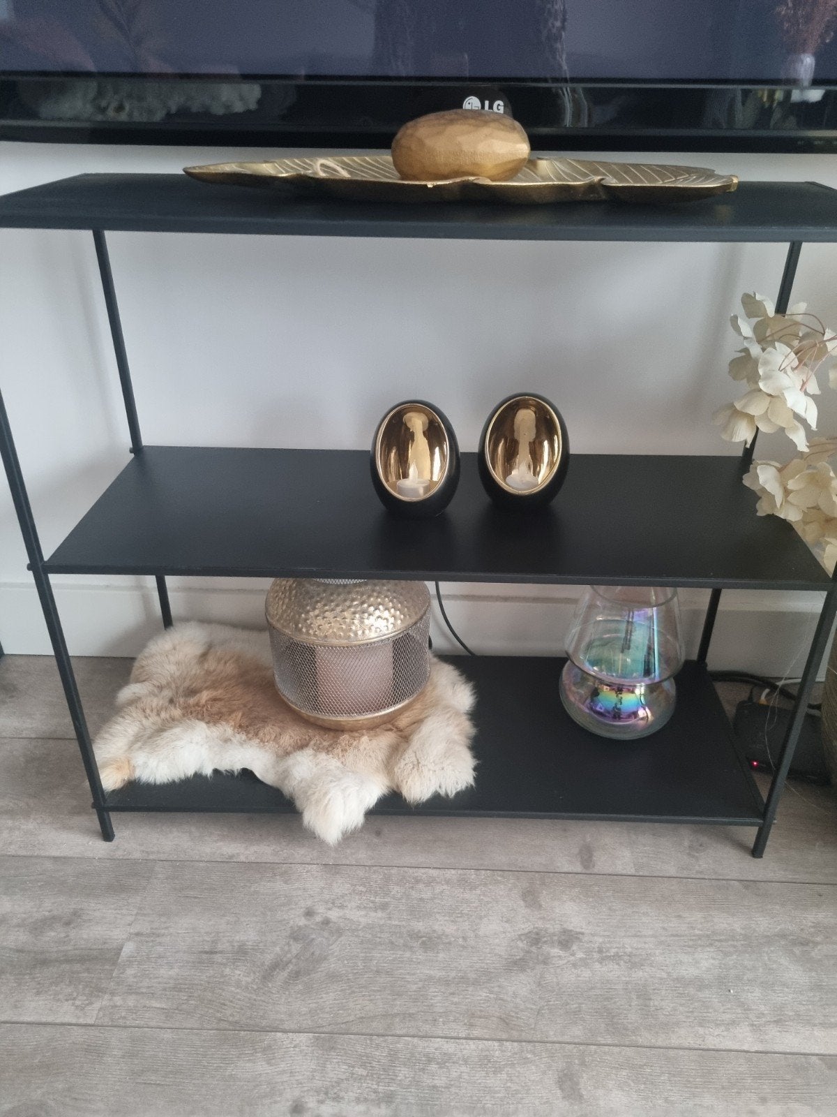 Leuk metalen kastje met 3 plateaus, Ophalen of Verzenden, Gebruikt