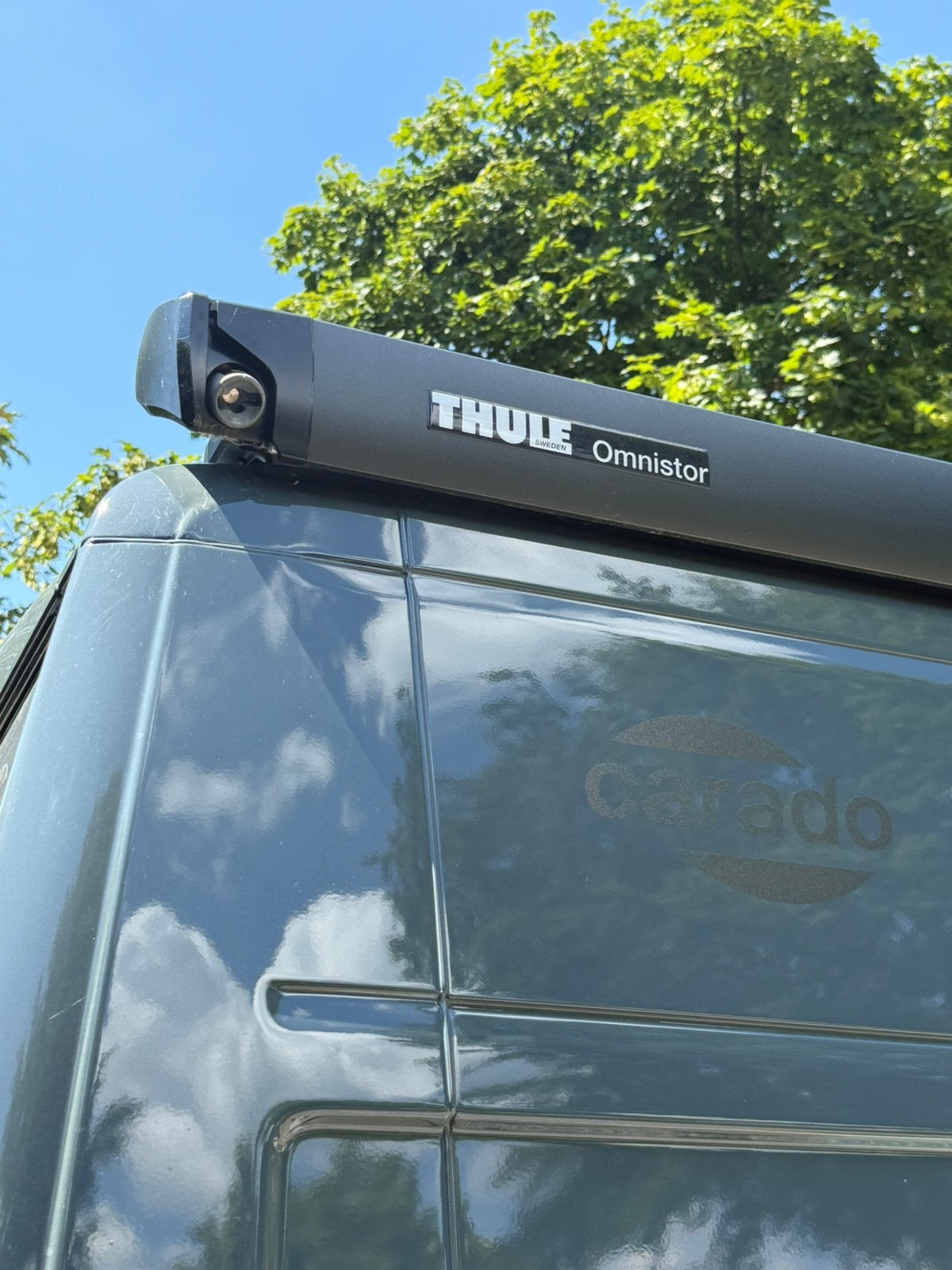 Thule Omnistor 6300 luifel voor (bus)campers of caravan, Ophalen, Gebruikt, PVC, Thule