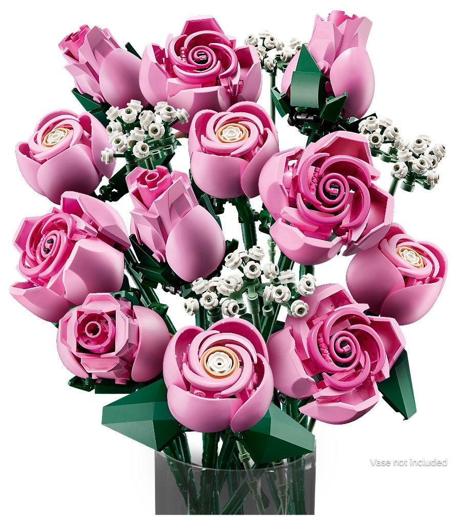 LEGO Botanical 10374 Roze Rozenboeket 789 delig, Overige thema's, Lego, Nieuw, Ophalen of Verzenden