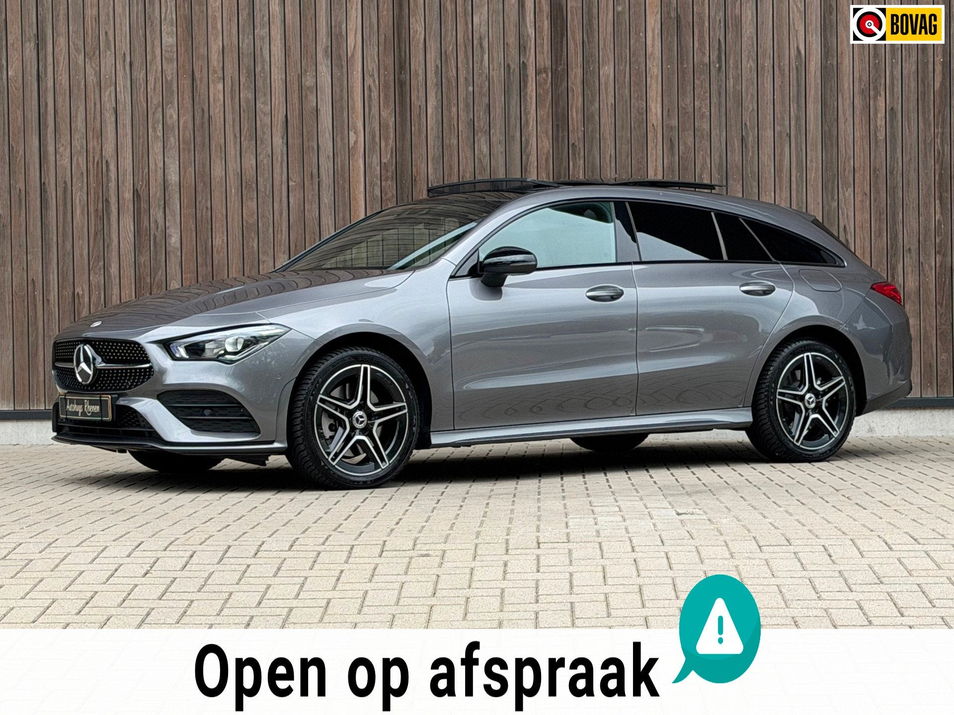 Mercedes-Benz CLA-klasse Shooting Brake 250 e AMG Line- PANO, Auto's, CLA, Gebruikt, 4 cilinders, 15 kWh