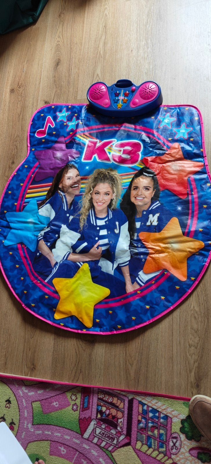 K3 Dansmat met geluid - Zo goed als nieuw, Ophalen of Verzenden, Zo goed als nieuw, Speelkleed, Met geluid