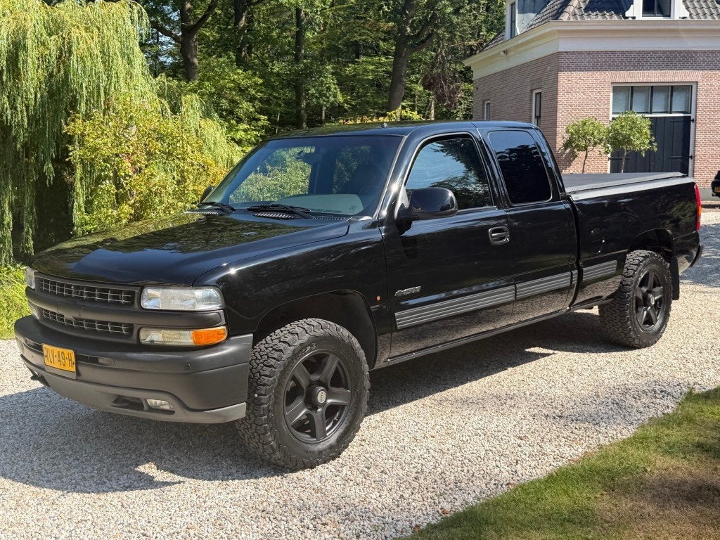 Chevrolet SILVERADO 5.3 V8 Vortec LPG-G3 BLIJVEND YOUNGTIMER, Auto's, Automaat, Lederen bekleding, Chevrolet, 2381 kg