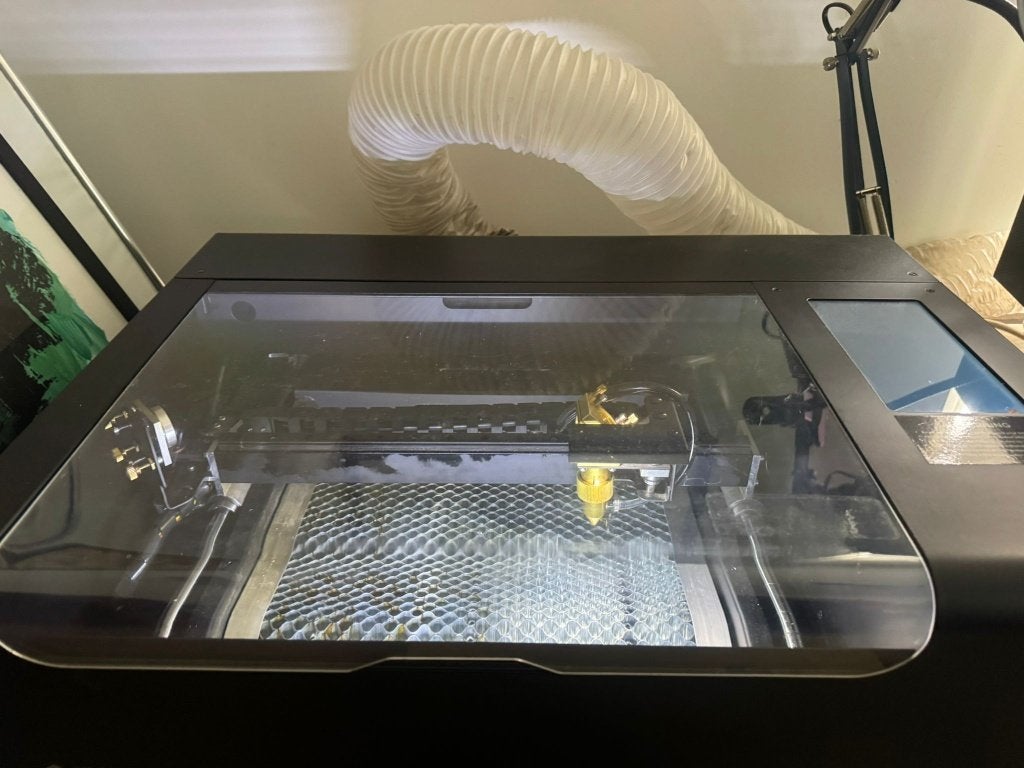 FLUX Beamo 30W CO2 lasersnijder & graveermachine, Ophalen, Gebruikt