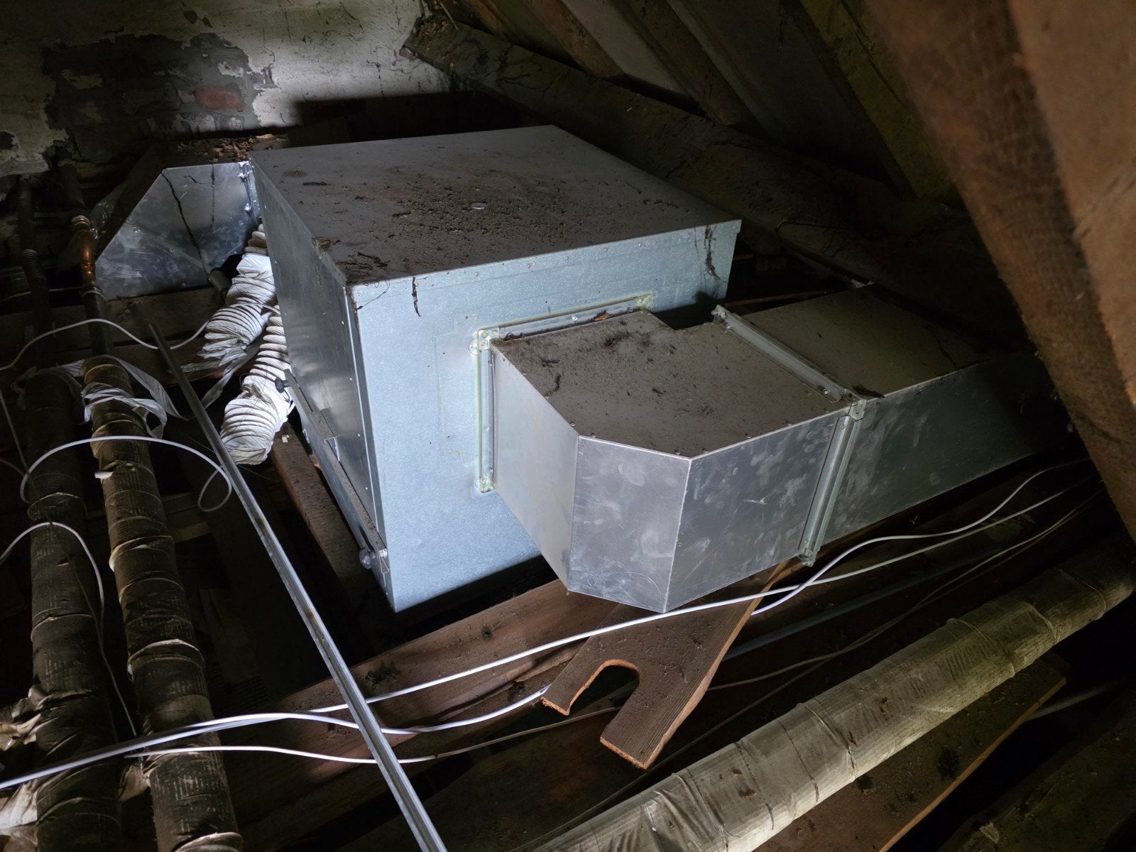 Gebruikte luchtbehandelingskast met ventilator, Witgoed en Apparatuur, Airco's, Gebruikt, Ventileren, Plafondventilator, 3 snelheden of meer