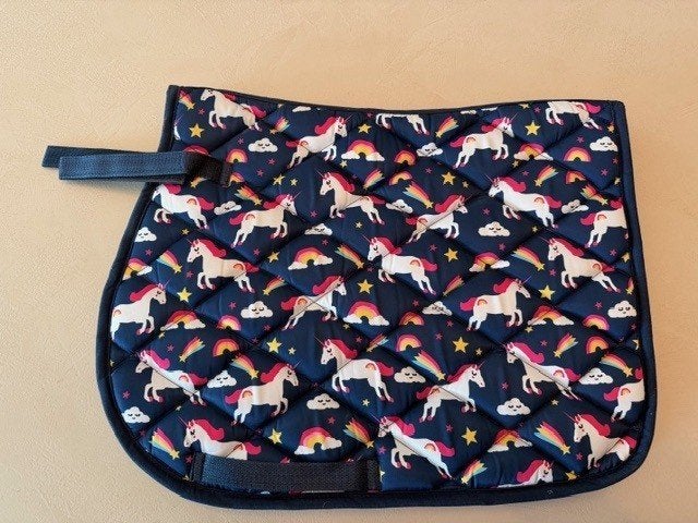 NIEUW Zadeldek HB Unicorn Shetlander Donkerblauw, Shetlander/Mini, Dressuurdekje, Nieuw, Ophalen of Verzenden