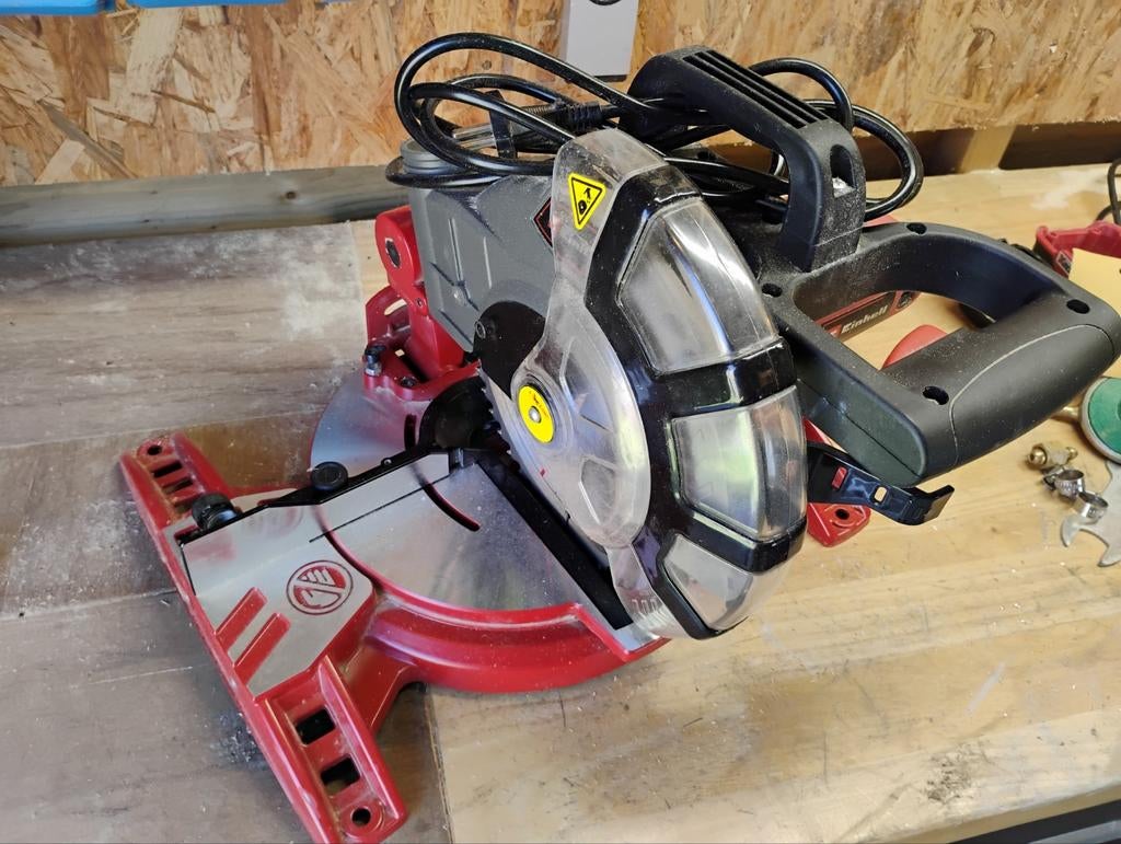 Einhell afkortzaag - Zo goed als nieuw!, Ophalen, Einhell, Zo goed als nieuw, Afkortzaag