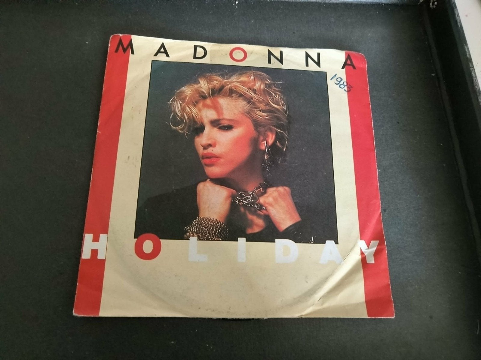 Madonna - Holiday (1985) Vinyl Single, Cd's en Dvd's, Gebruikt, 7 inch, Ophalen of Verzenden, Pop