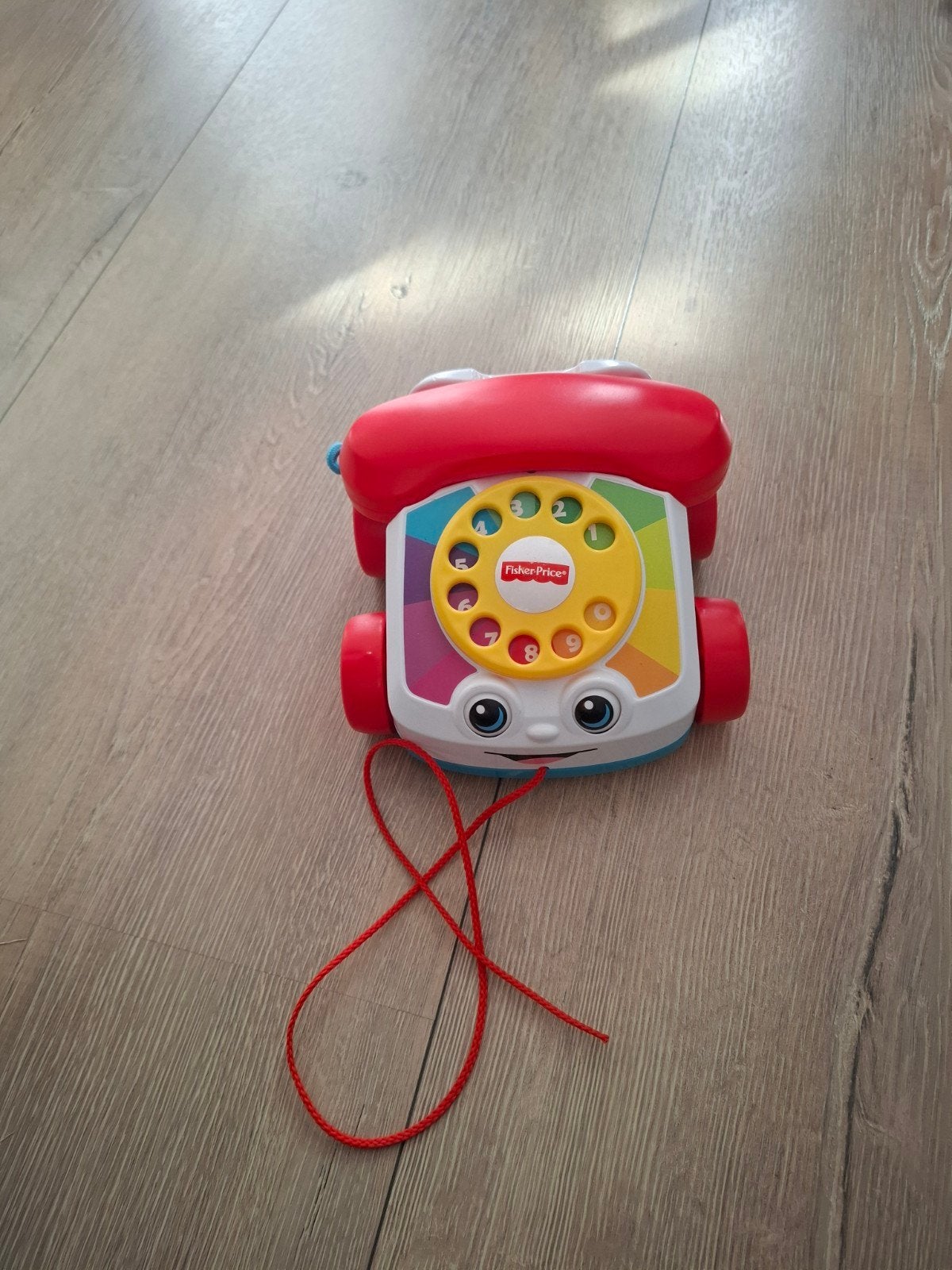 Fisher-Price Lachende Telefoon - Duw- en Trekspeelgoed, Kinderen en Baby's, Ophalen, Zo goed als nieuw, Duw- of Trekspeelgoed