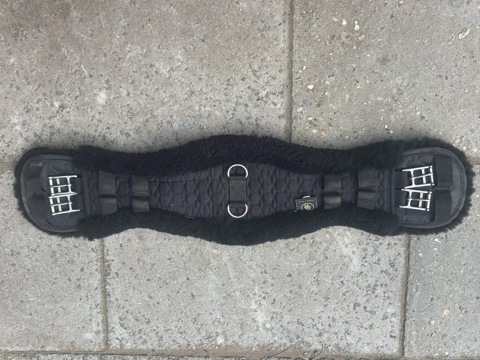 BR Anatomische Dressuursingel met bont 70cm, Dieren en Toebehoren, Ophalen of Verzenden, Singel, BR, Dressuur