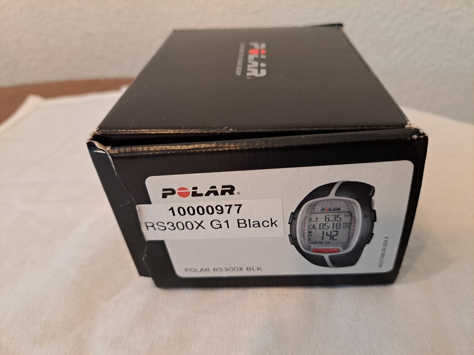 Polar RS300X G1 Black hartslagband, Gebruikt, Zwart, Ophalen of Verzenden, Polar
