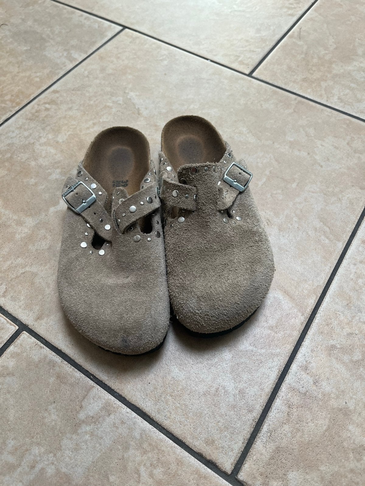 Birkenstock muiltjes maat 39, Kleding | Dames, Schoenen, Ophalen, Gedragen, Beige, Slippers