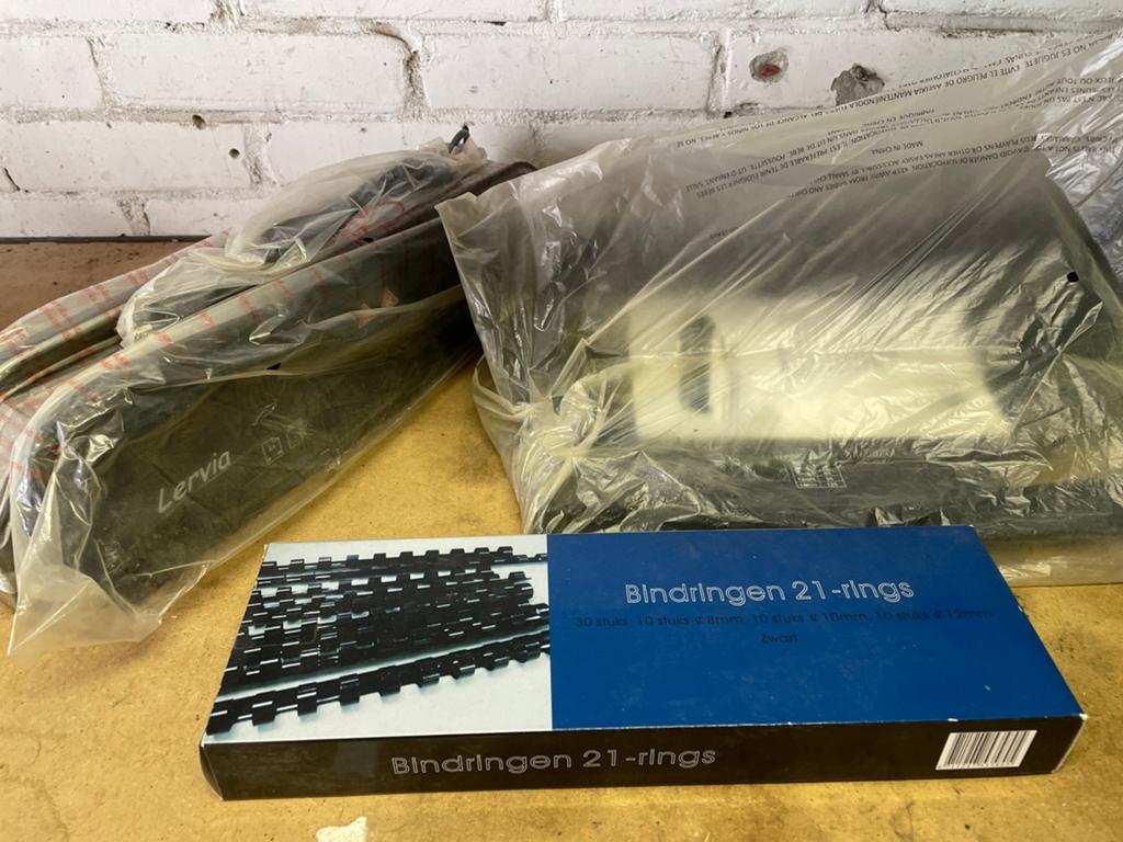GBC BindMate Bindmachine met Bindringen, Diversen, Bureau-accessoires, Gebruikt, Ophalen of Verzenden