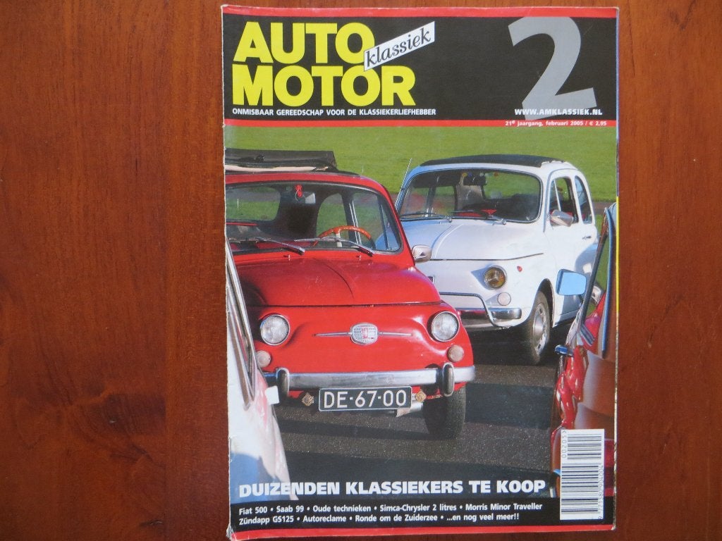 Auto Motor klassiek 2 2005 Simca-Chrysler, 99, 500, Minor, Ophalen of Verzenden, Zo goed als nieuw, Overige merken
