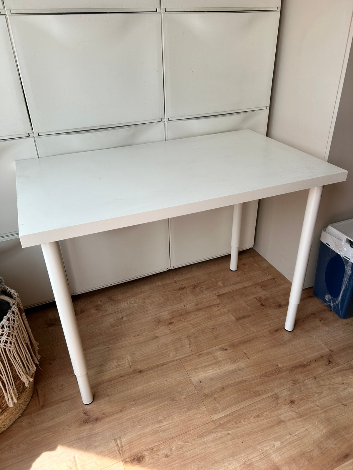 Ikea tafel Linnmon Adils 100x45 cm, Ophalen, Gebruikt