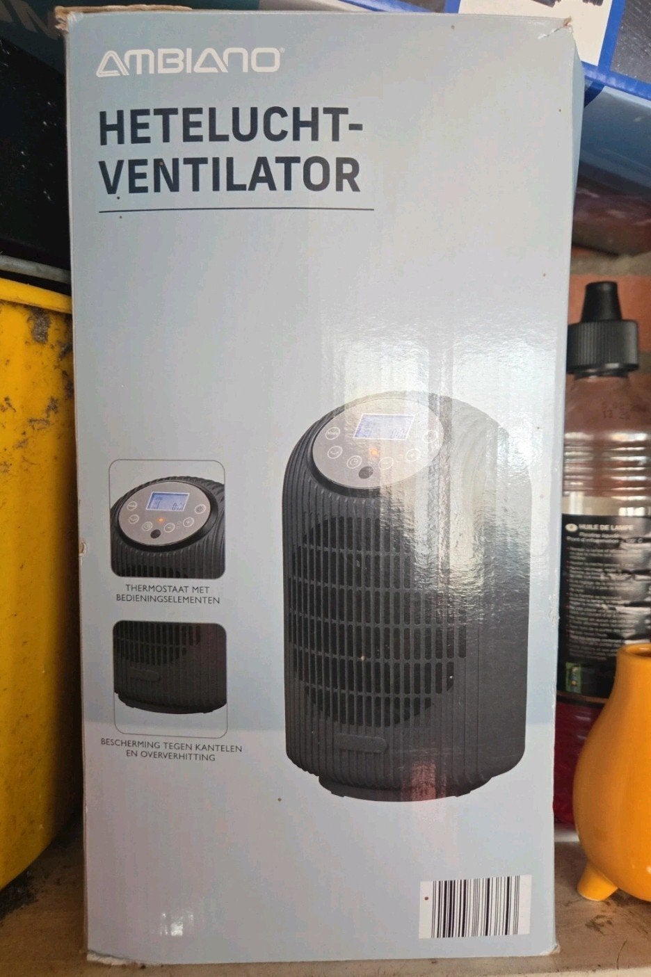 Ambiano Heteluchtventilator, Ophalen of Verzenden, Zo goed als nieuw