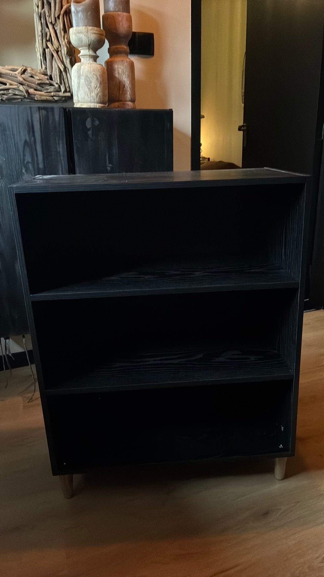 Kastje boekenkast vakkenkast, Ophalen, 50 tot 100 cm, Zo goed als nieuw, Minder dan 100 cm