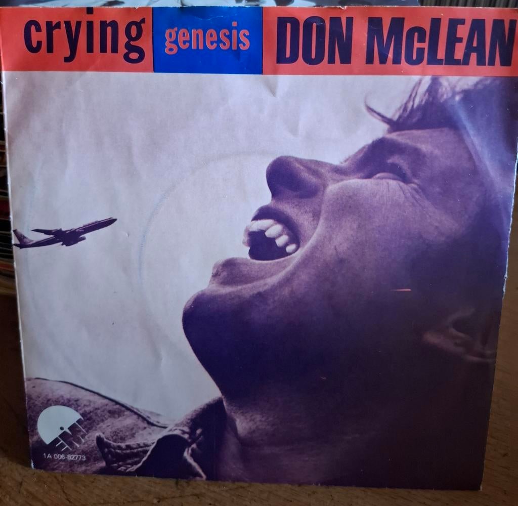 Don McLean - Crying / Genesis (Vinyl Single), Ophalen of Verzenden, Gebruikt, Overige formaten, Poprock