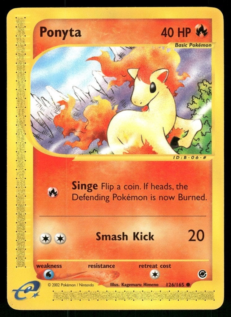 Ponyta 126/165 - Expedition Base Set (NM), Verzenden, Gebruikt