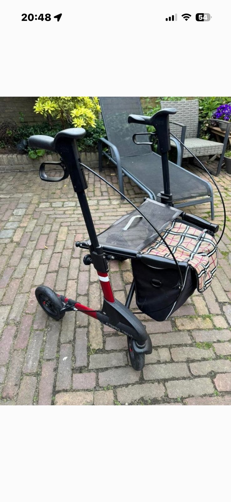 Topro troja rollator., Ophalen of Verzenden, Zo goed als nieuw