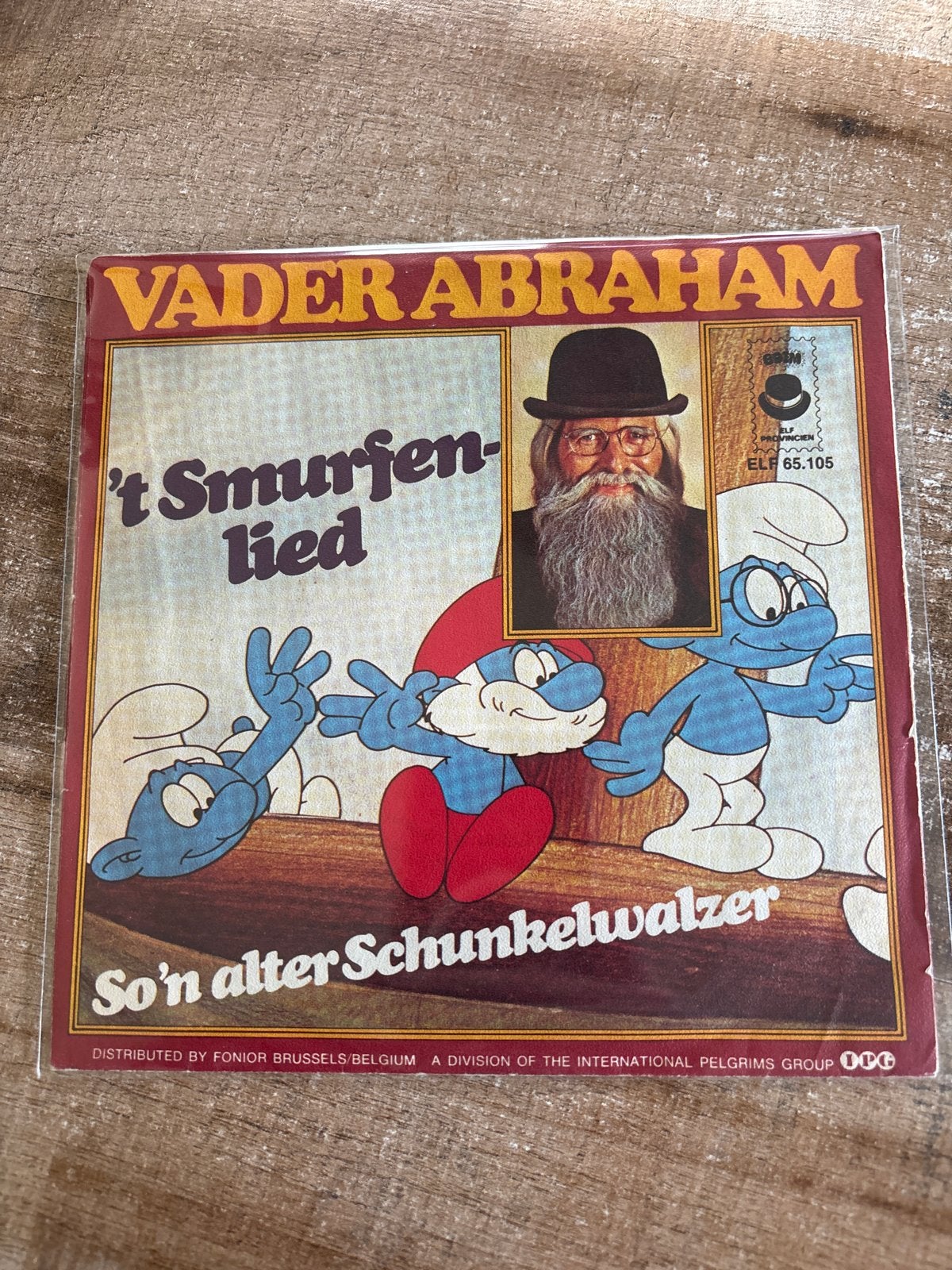 Vader Abraham - 't Smurfenlied / So'n alter Schunkelwalzer, Cd's en Dvd's, Gebruikt, 7 inch, Ophalen of Verzenden, EP