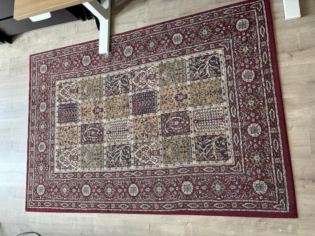 Valby Ruta kleed - 195x133 cm - Klassiek patroon, Huis en Inrichting, Stoffering | Tapijten en Kleden, Ophalen, 100 tot 150 cm