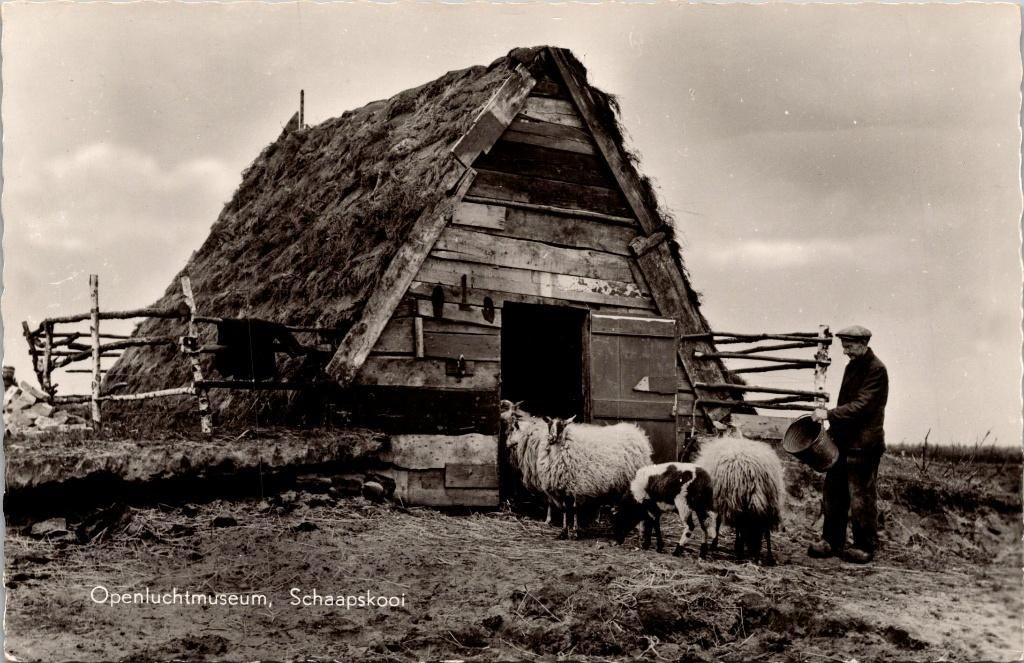 Schoonoord - Openluchtmuseum Schaapskooi, Verzenden, 1960 tot 1980, Ongelopen, Drenthe