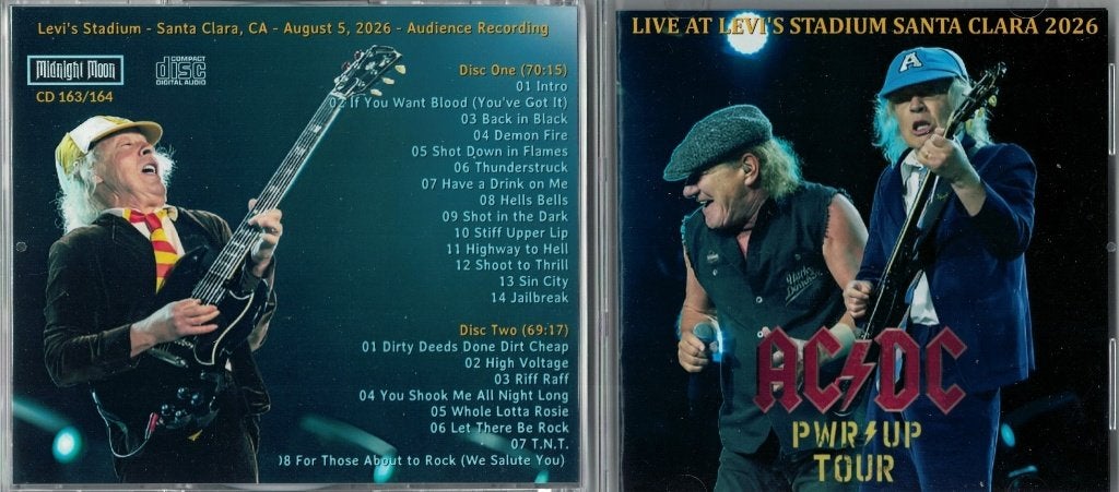 AC/DC - Live at Levi's Stadium Santa Clara 2026, Import, Ophalen of Verzenden, Live-album, Nieuw in verpakking